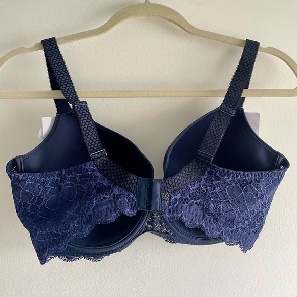 NWT Simone Perele Navy Blue Lace Bra - Picture 4 of 6